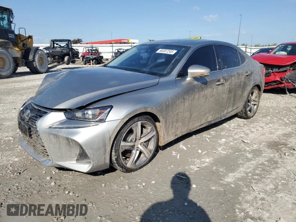 2017 Lexus IS 300 with VIN JTHCM1D26H5023945, listed as a Copart auction lot 56307245 with 117,308 mi miles and Salvage title. Bid and sale history available at DreamBid. Image 1.