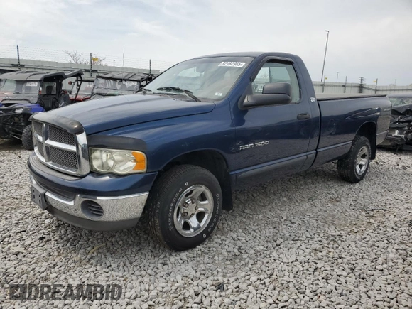 2002 Dodge 1500 ST with VIN 1D7HU16N62J180751, listed as a Copart auction lot 52182985 with 193,190 mi miles and Salvage Title. Bid and sale history available at carsss.com. Image 1.