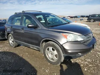 2010 Honda CR-V LX with VIN 5J6RE4H30AL002842, listed as a Copart auction lot 46500265 with 220,306 mi miles and Salvage Title. Bid and sale history available at carsss.com. Image 4.