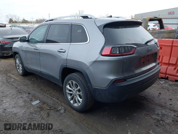 2019 Jeep Cherokee Latitude with VIN 1C4PJLCBXKD247676, listed as a IAAI auction lot 41598599 with 149,815 mi miles. Bid and sale history available at carsss.com. Image 3.