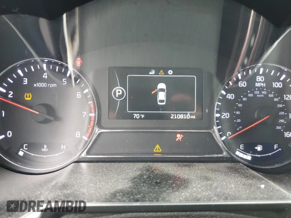 2014 Kia Optima SXL Turbo with VIN 5XXGR4A67EG342002, listed as a Copart auction lot 53374335 with 210,810 mi miles and Salvage title. Bid and sale history available at DreamBid. Image 9.