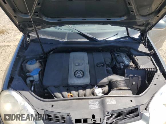 2008 Volkswagen Rabbit S with VIN WVWDB91K58W179502, listed as a Copart auction lot 54968385 with 102,240 mi miles and Clean title. Bid and sale history available at DreamBid. Image 11.