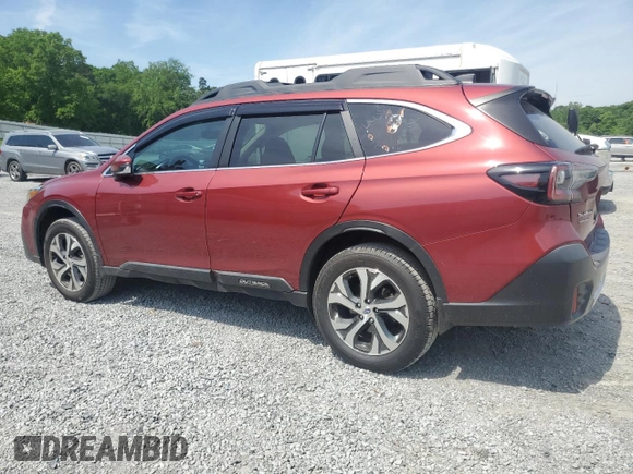 2020 Subaru Outback Limited with VIN 4S4BTALC8L3199129, listed as a Copart auction lot 55408645 with 77,742 mi miles and Salvage title. Bid and sale history available at DreamBid. Image 2.