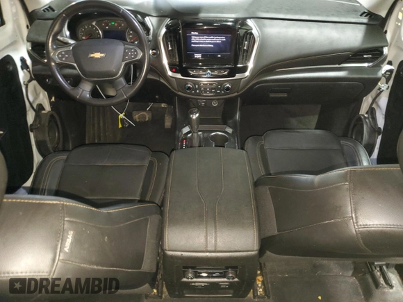 2020 Chevrolet Traverse LT with VIN 1GNEVHKW9LJ236935, listed as a Copart auction lot 56395265 with 102,336 mi miles and Salvage title. Bid and sale history available at DreamBid. Image 8.