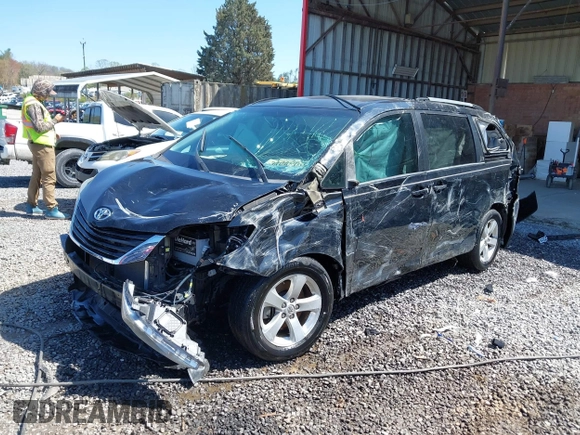 2017 Toyota Sienna LE Auto Access Seat with VIN 5TDKZ3DC6HS830933, listed as a IAAI auction lot 41973417 with 88,449 mi miles and . Bid and sale history available at DreamBid. Image 2.
