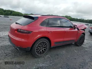2018 Porsche Macan S z VIN WP1AB2A56JLB38449, wystawiony jako Copart lot #56634525 z przebiegiem Nie podano mil oraz Szkoda całkowita • Salvage title. Historia ofert i sprzedaży dostępna na DreamBid. Obrazek 3.
