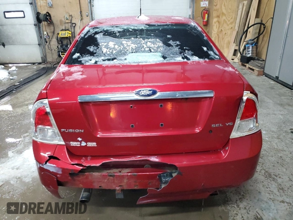 2009 Ford Fusion SEL with VIN 3FAHP08129R122695, listed as a Copart auction lot 45083665 with 172,276 mi miles and Clean Title. Bid and sale history available at carsss.com. Image 6.