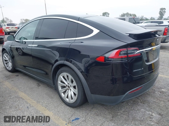 2016 Tesla Model X 70D with VIN 5YJXCBE2XGF019095, listed as a IAAI auction lot 42025230 with 109,660 mi miles and . Bid and sale history available at DreamBid. Image 3.