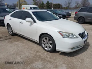 2007 Lexus ES 350 with VIN JTHBJ46G672036886, listed as a IAAI auction lot 42006144 with 181,192 mi miles. Bid and sale history available at carsss.com. Image 1.
