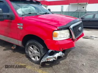 2008 Ford F-150 XLT with VIN 1FTPX14588FA31947, listed as a IAAI auction lot 42016845 with 129,723 mi miles. Bid and sale history available at carsss.com. Image 17.