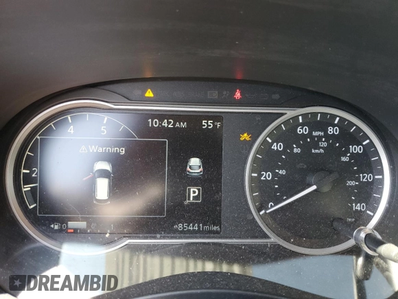 2018 Nissan Kicks SV with VIN 3N1CP5CUXJL543867, listed as a Copart auction lot 53155155 with 85,441 mi miles and Salvage title. Bid and sale history available at DreamBid. Image 9.