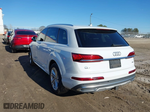 2023 Audi Q7 Premium Plus with VIN WA1LXBF71PD006251, listed as a IAAI auction lot 41423717 with 19,717 mi miles. Bid and sale history available at carsss.com. Image 3.