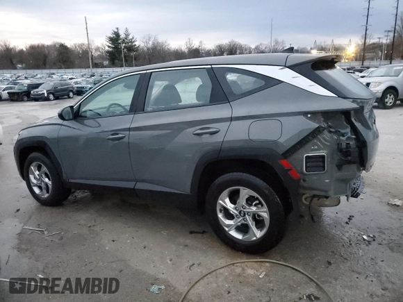 2024 Hyundai Tucson SE with VIN 5NMJACDE7RH432669, listed as a Copart auction lot 46528275 with 9,554 mi miles and Salvage Title. Bid and sale history available at carsss.com. Image 2.
