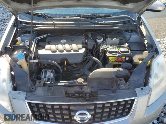2008 Nissan Sentra S with VIN 3N1AB61E08L640903, listed as a Copart auction lot 53572935 with 129,157 mi miles and Salvage Title. Bid and sale history available at DreamBid. Image 11.