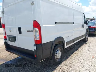 2024 Ram ProMaster Cargo Tradesman with VIN 3C6LRVDG0RE132209, listed as a IAAI auction lot 42216086 with 21,442 mi miles and . Bid and sale history available at DreamBid. Image 4.