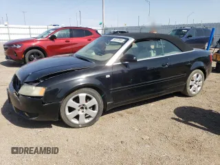 2003 Audi A4 1.8T with VIN WAUAC48H83K021679, listed as a Copart auction lot 56207854 with 87,166 mi miles and Salvage Title. Bid and sale history available at carsss.com. Image 1.