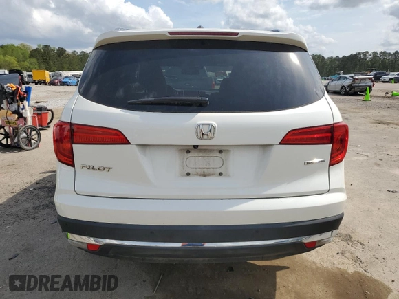 2017 Honda Pilot Touring with VIN 5FNYF5H92HB023469, listed as a Copart auction lot 51663635 with 182,295 mi miles and Salvage Title. Bid and sale history available at carsss.com. Image 6.