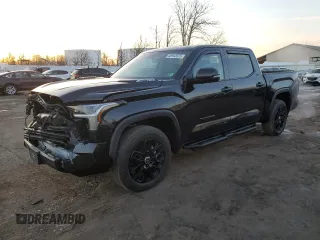 2024 Toyota Tundra Limited Hybrid z VIN 5TFWC5DB5RX073881, wystawiony jako Copart lot #48943975 z przebiegiem 7 652 mil mil oraz Szkoda całkowita • Salvage title. Historia ofert i sprzedaży dostępna na DreamBid. Obrazek 1.
