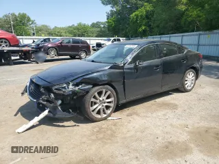 2015 Mazda 6 i Grand Touring with VIN JM1GJ1W69F1168512, listed as a Copart auction lot 53150995 with 130,205 mi miles and Salvage Title. Bid and sale history available at DreamBid. Image 1.