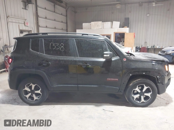 2019 Jeep Renegade Trailhawk z VIN ZACNJBC11KPJ92963, wystawiony jako IAAI lot #41811338 z przebiegiem 95 852 mil mil oraz . Historia ofert i sprzedaży dostępna na DreamBid. Obrazek 13.