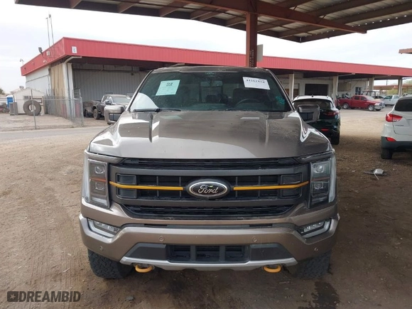 2022 Ford F-150 XL with VIN 1FTEW1E86NFA89134, listed as a IAAI auction lot 41561854 with 33,862 mi miles. Bid and sale history available at carsss.com. Image 12.