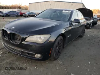 2009 BMW 7 Series 750i with VIN WBAKA83549CY34809, listed as a Copart auction lot 88977185 with 134,408 mi miles and Clean Title. Bid and sale history available at DreamBid. Image 1.