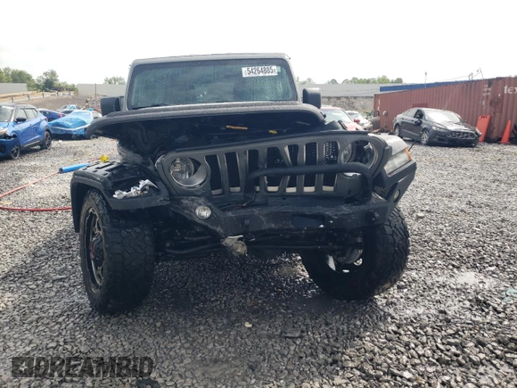 2018 Jeep Wrangler Unlimited Sahara z VIN 1C4HJXEN1JW248205, wystawiony jako Copart lot #54264885 z przebiegiem 103 201 mil mil oraz Szkoda całkowita • Salvage title. Historia ofert i sprzedaży dostępna na DreamBid. Obrazek 5.