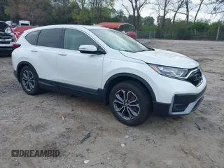 2022 Honda CR-V EX z VIN 7FARW1H57NE022697, wystawiony jako IAAI lot #41948611 z przebiegiem 48 530 mil mil oraz . Historia ofert i sprzedaży dostępna na DreamBid. Obrazek 1.