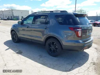 2015 Ford Explorer Sport with VIN 1FM5K8GT7FGC46957, listed as a IAAI auction lot 42041474 with 148,592 mi miles. Bid and sale history available at carsss.com. Image 3.