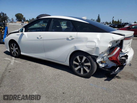 2018 Toyota Mirai with VIN JTDBVRBD9JA004025, listed as a Copart auction lot 56686705 with 81,292 mi miles and Salvage title. Bid and sale history available at DreamBid. Image 2.