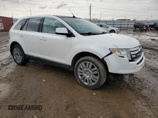 2010 Ford Edge Limited with VIN 2FMDK3KC8ABB72664, listed as a Copart auction lot 51297755 with 179,339 mi miles and Salvage Title. Bid and sale history available at carsss.com. Image 4.