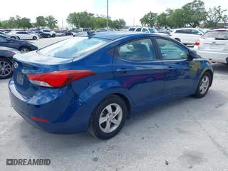 2014 Hyundai Elantra SE with VIN KMHDH4AE6EU143526, listed as a IAAI auction lot 41923395 with 85,149 mi miles. Bid and sale history available at carsss.com. Image 4.