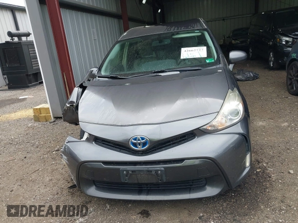 2015 Toyota Prius Two with VIN JTDZN3EU6FJ016826, listed as a IAAI auction lot 42662727 with 184,491 mi miles and . Bid and sale history available at DreamBid. Image 12.