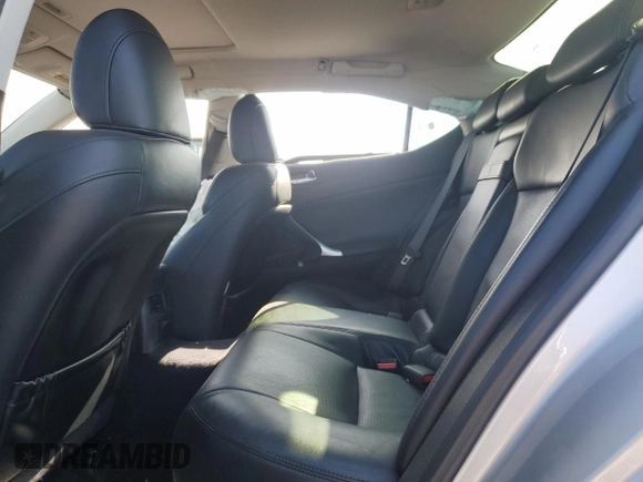 2008 Lexus IS 250 with VIN JTHBK262885083939, listed as a Copart auction lot 46953655 with 67,213 mi miles and Salvage Title. Bid and sale history available at DreamBid. Image 10.