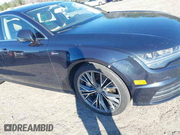 2016 Audi A7 3.0 Premium Plus with VIN WAUWGAFC4GN144738, listed as a IAAI auction lot 41580879 with 146,375 mi miles. Bid and sale history available at carsss.com. Image 6.