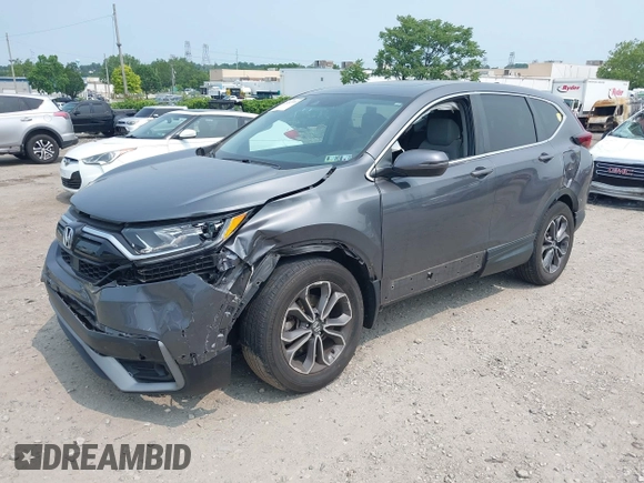 2020 Honda CR-V EX с VIN 2HKRW2H57LH670959, выставлен на аукционе IAAI как лот 42483902 с пробегом Не указан миль и . История ставок и продаж доступна на DreamBid. Изображение 2.