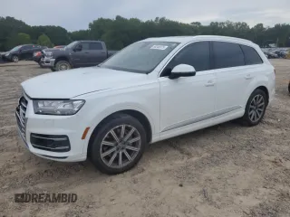2018 Audi Q7 Premium Plus z VIN WA1LHAF73JD047088, wystawiony jako Copart lot #58340075 z przebiegiem 56 240 mil mil oraz Szkoda całkowita • Salvage title. Historia ofert i sprzedaży dostępna na DreamBid. Obrazek 1.