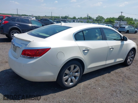 2011 Buick LaCrosse CXL with VIN 1G4GC5EC7BF313287, listed as a IAAI auction lot 42642954 with 81,772 mi miles and . Bid and sale history available at DreamBid. Image 4.