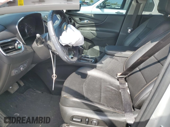 2021 Chevrolet Equinox LT with VIN 3GNAXKEV1MS172477, listed as a Copart auction lot 53365345 with 62,334 mi miles and Salvage Title. Bid and sale history available at DreamBid. Image 7.