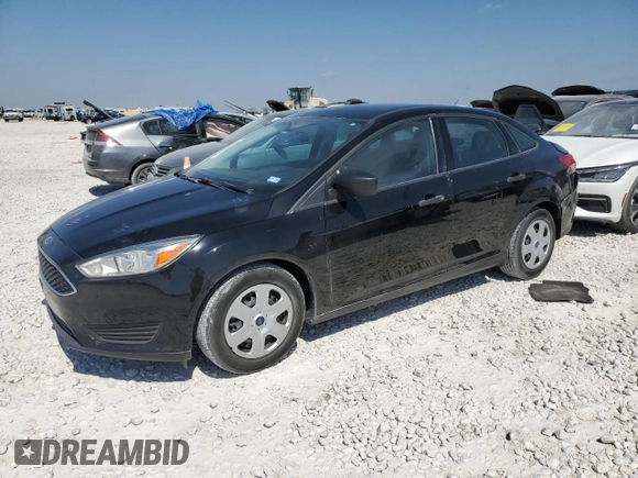 2018 Ford Focus S with VIN 1FADP3E24JL323269, listed as a Copart auction lot 48889075 with 61,393 mi miles and Salvage Title. Bid and sale history available at carsss.com. Image 1.
