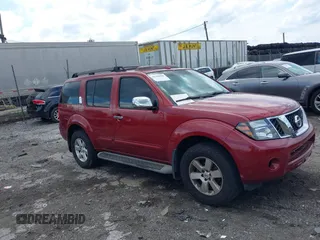2008 Nissan Pathfinder S z VIN 5N1AR18B58C646274, wystawiony jako IAAI lot #42399830 z przebiegiem Nie podano mil oraz . Historia ofert i sprzedaży dostępna na DreamBid. Obrazek 1.