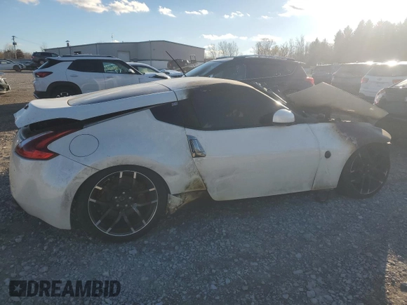 2018 Nissan 370Z Sport with VIN JN1AZ4EH7JM572504, listed as a Copart auction lot 79664944 with Not Provided miles and Salvage Title. Bid and sale history available at DreamBid. Image 3.