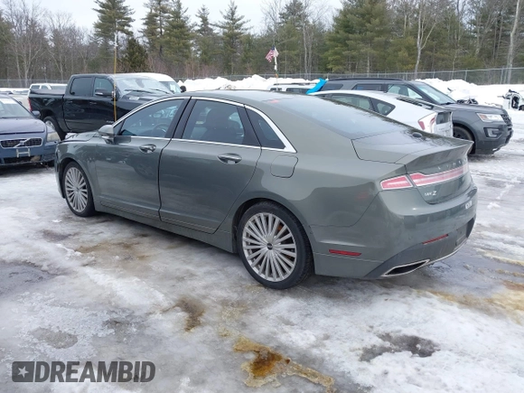 2017 Lincoln MKZ Reserve with VIN 3LN6L5F98HR612846, listed as a IAAI auction lot 41633453 with 112,213 mi miles. Bid and sale history available at carsss.com. Image 3.