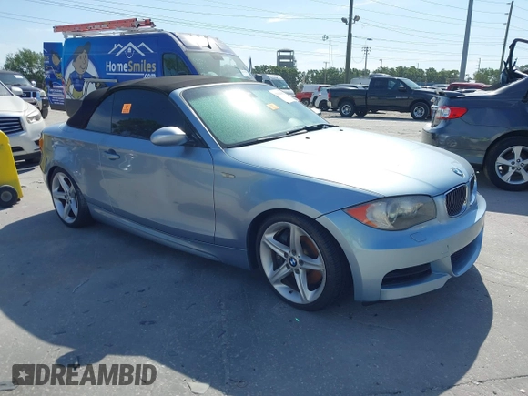 2008 BMW 1 Series 135i with VIN WBAUN93518VK39907, listed as a IAAI auction lot 41914682 with Not provided miles and . Bid and sale history available at DreamBid. Image 1.