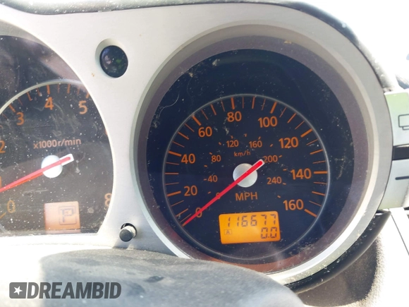 2006 Nissan 350Z Grand Touring with VIN JN1AZ34DX6M306717, listed as a IAAI auction lot 41762710 with 116,677 mi miles and . Bid and sale history available at DreamBid. Image 7.