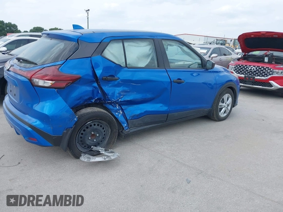 2021 Nissan Kicks S with VIN 3N1CP5BV4ML509146, listed as a IAAI auction lot 42078957 with 32,021 mi miles and . Bid and sale history available at DreamBid. Image 4.