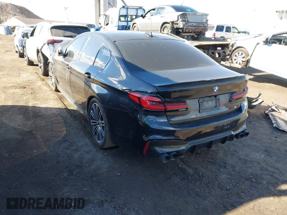 2019 BMW 5 Series 540i xDrive with VIN WBAJE7C54KWD55100, listed as a IAAI auction lot 41476251 with 74,733 mi miles and . Bid and sale history available at carsss.com. Image 3.