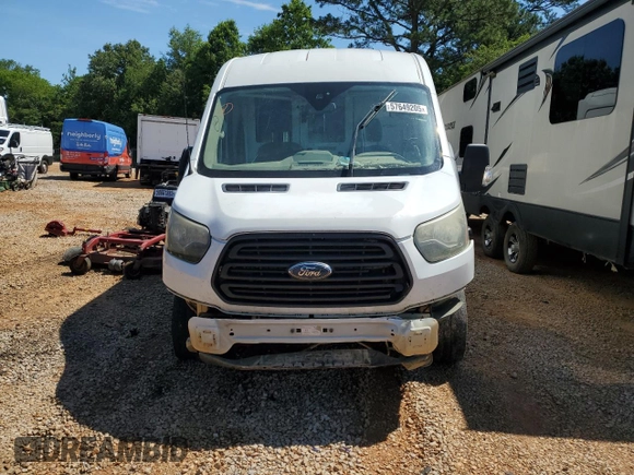2015 Ford Transit Cargo with VIN 1FTNR2CM9FKA08696, listed as a Copart auction lot 57649205 with 427,477 mi miles and Salvage title. Bid and sale history available at DreamBid. Image 5.