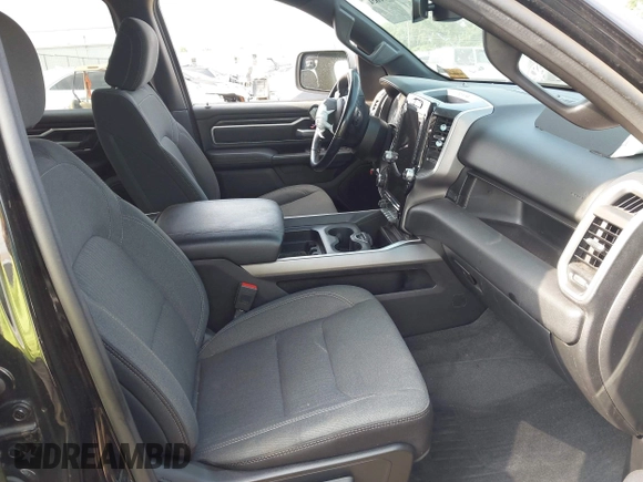 2021 Ram 1500 Big Horn with VIN 1C6SRFFT4MN818902, listed as a IAAI auction lot 42581851 with 58,615 mi miles and . Bid and sale history available at DreamBid. Image 5.