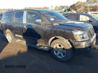 2004 Nissan Armada LE z VIN 5N1AA08B44N731929, wystawiony jako IAAI lot #41382572 z przebiegiem Nie podano mil oraz . Historia ofert i sprzedaży dostępna na DreamBid. Obrazek 1.